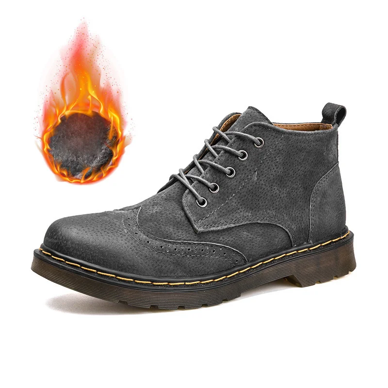 39 46 Ботинки мужские брендовые 2019 удобные модные повседневные ботинки #