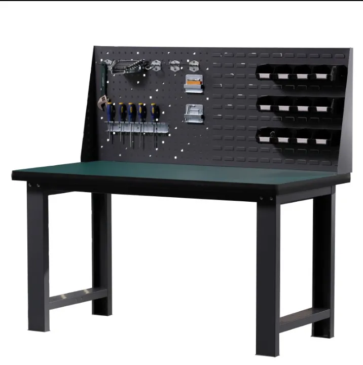 Антистатический верстак с инструментальной задней панелью ESD сборная консоль
