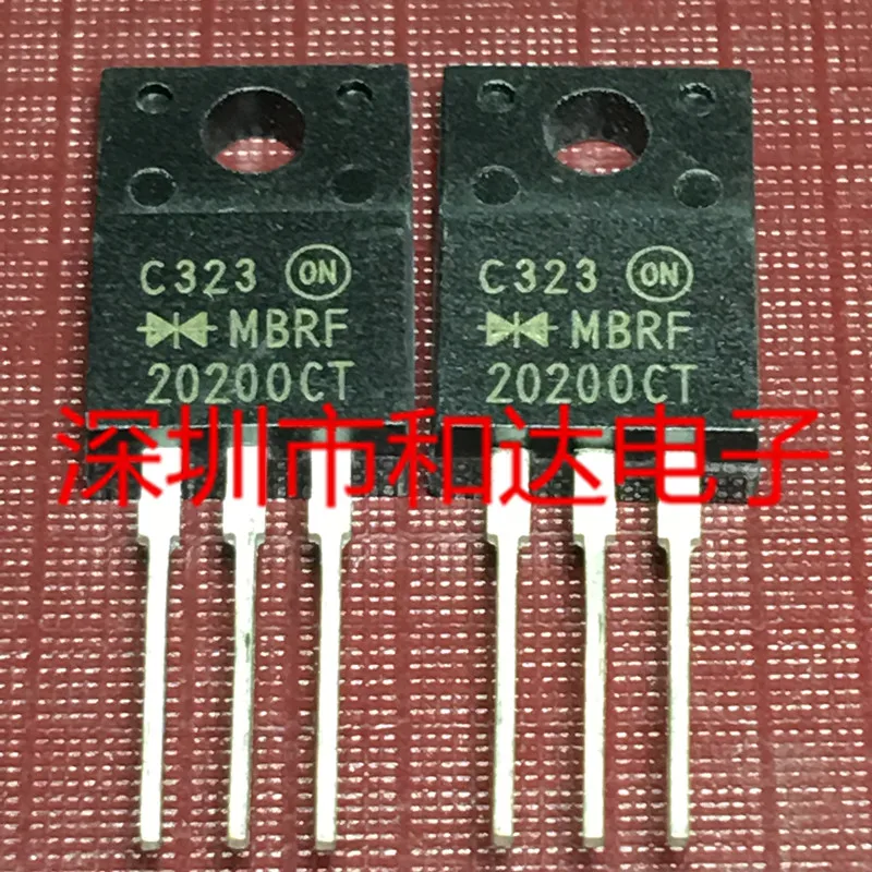 

5pcs MBRF20200CT TO-220F 200V 20A