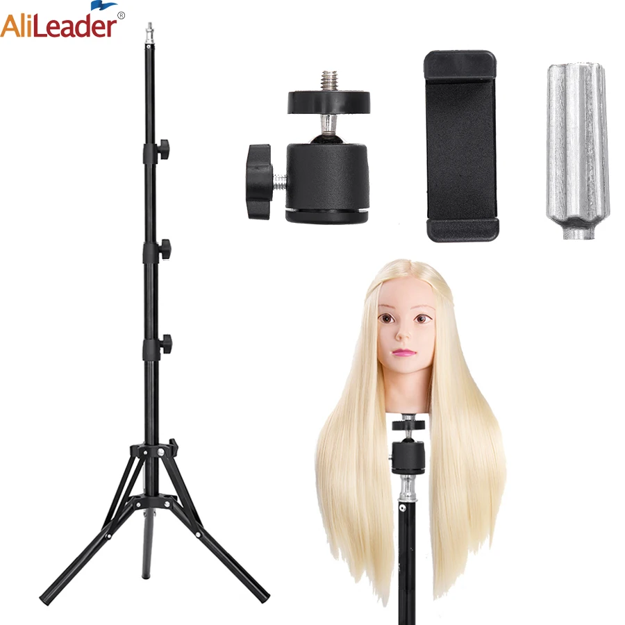 

Регулируемый штатив для парика, держатель для головы, из стали, 1 комплект