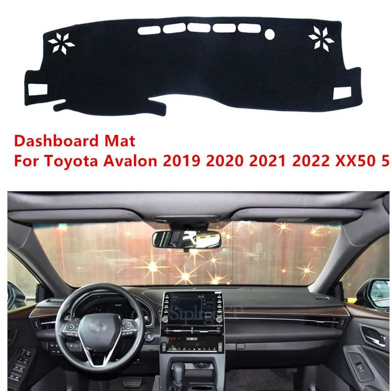 

for Toyota Avalon 2019 2020 2021 2022 XX50 50 Car dashboard Avoid light pad Instrument platform desk cover Mat Carpets