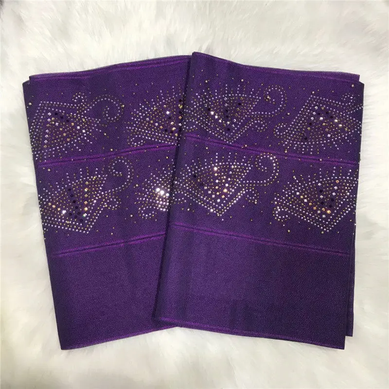 African Aso Oke головной убор длина Aso Oke головной убор с бисером камни смешанный дизайн головной убор Африканский Scraf обертка Aso Ebi горячая Распродажа 40 - Цвет: 39
