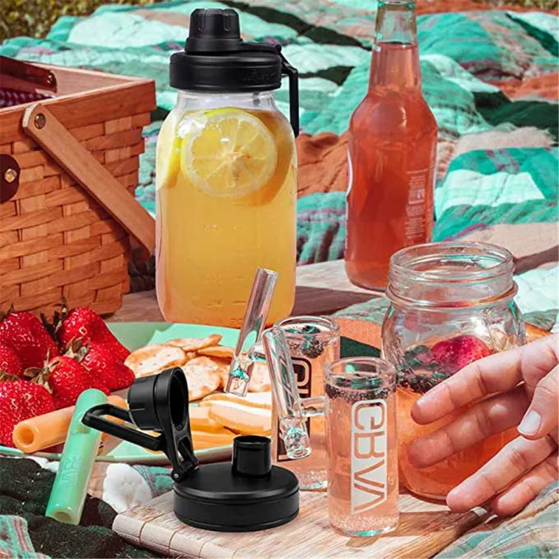 4 х частей раскладушка стеклянная банка с завинчивающейся крышкой крышка