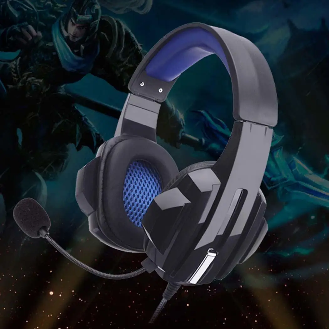 Стереогарнитура SY450 Multi-function Headset Office Stereo Game 1.8m Internet Cafe 110dB head-mounted 3.5mm 32 40mm