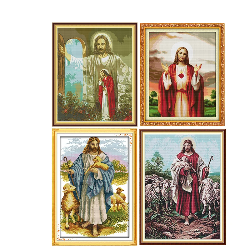 Набор для вышивки крестом религиозная серия набор рукоделия 14CT печатные узоры