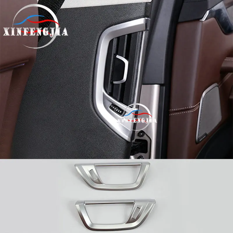 Для BMW 5 серии G30 G31 17-18 2 шт. хромированный АБС задняя крышка для выпуска воздуха |