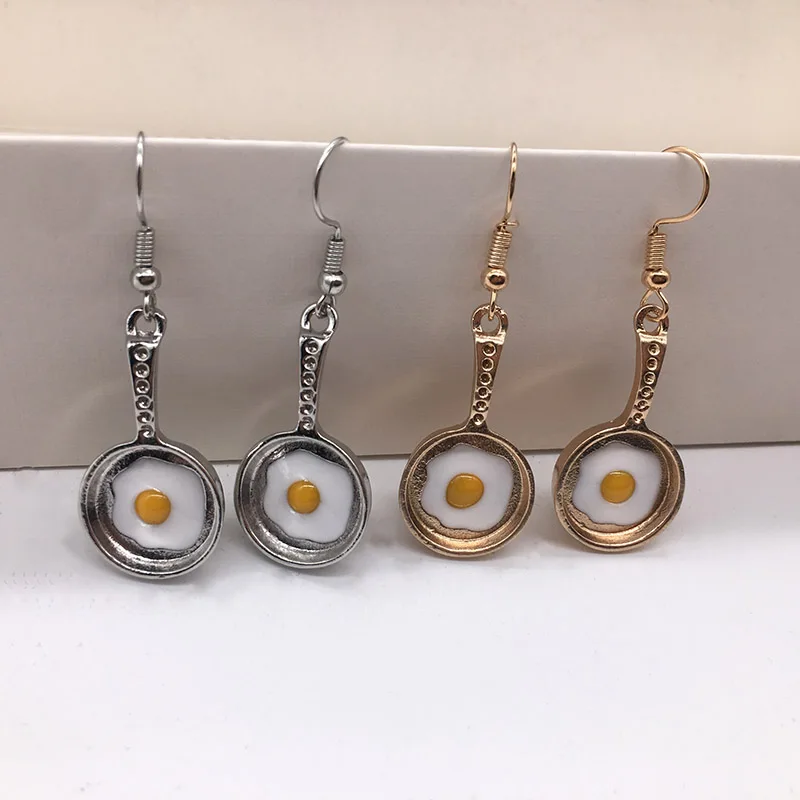 Индивидуальный дизайн новой моды Баклажан серьги металлические ювелирные