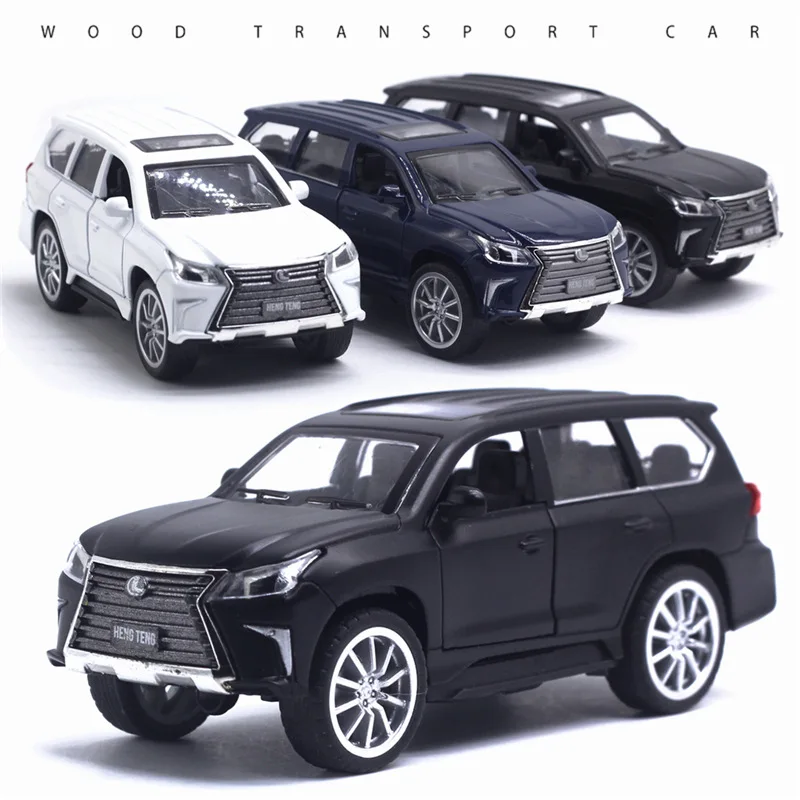1:36 модель автомобиля из сплава lexus LX570 литая металлическая Игрушечная машина со