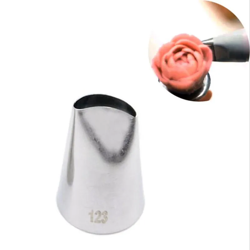 #123 из нержавеющей стали лепестки роз DIY обледенения трубопроводов советы Кекс