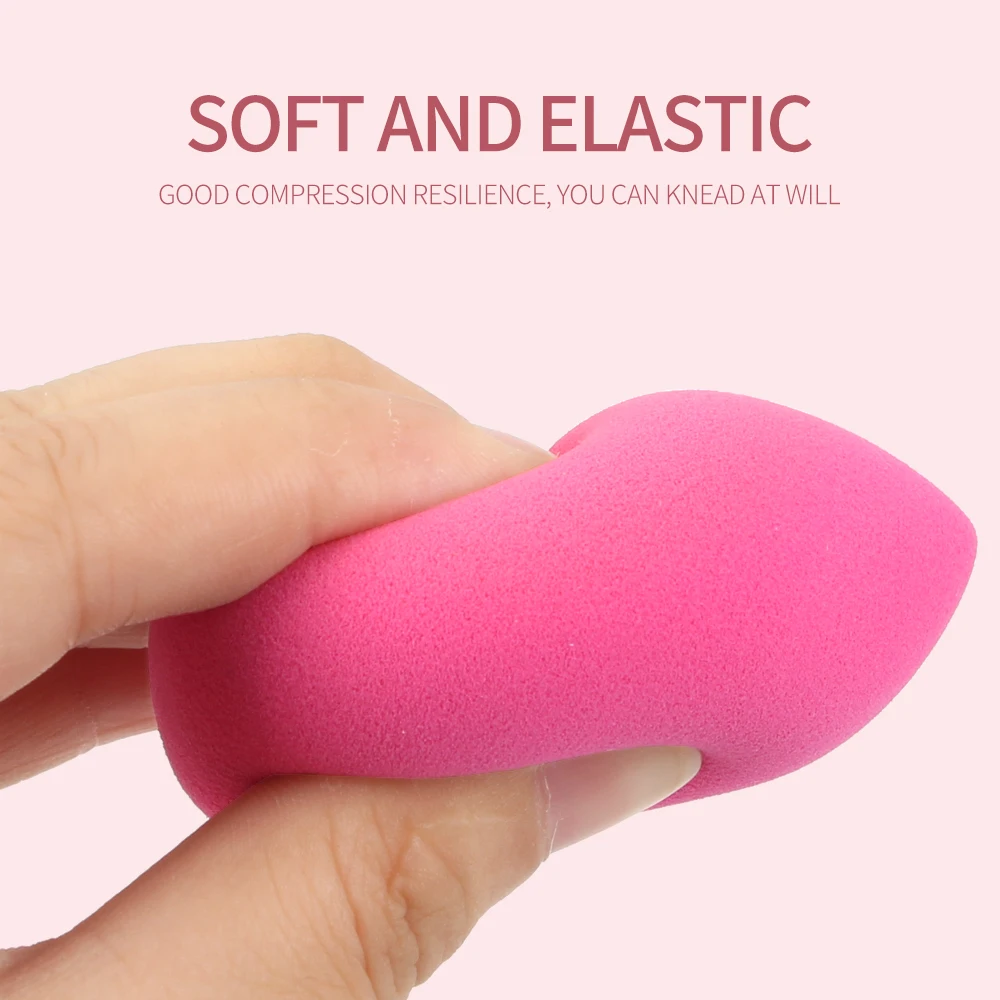 3/4 шт. разноцветные губки для нанесения основы макияжа |