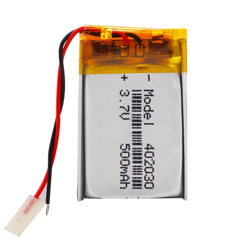 Литий ионные литий полимерные аккумуляторы высокой емкости 402030 3 7 В 500 мАч для