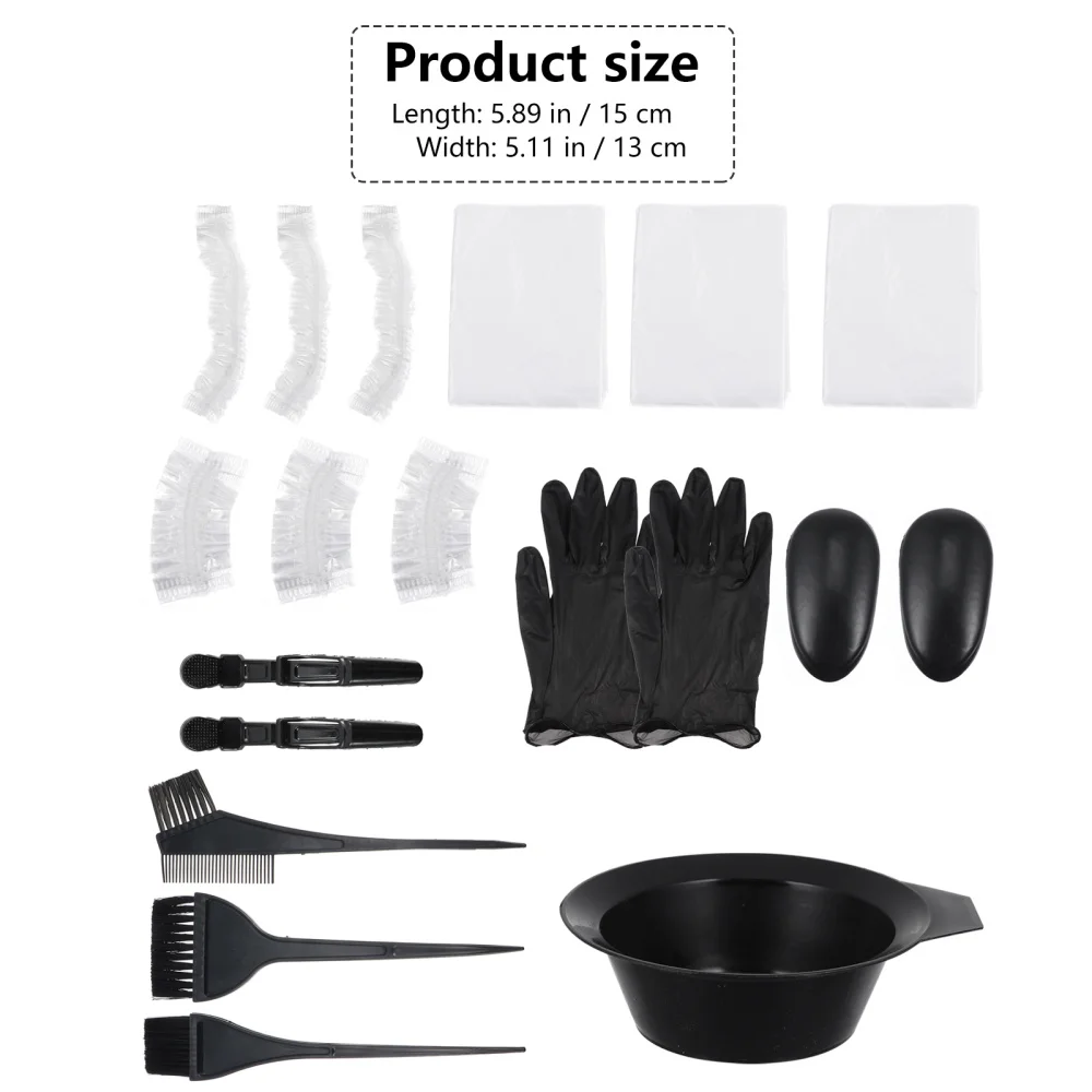 

47pcs Hair Dyeing Kit Hair Dye Professional Hair Highlighting Barber Salon Tool