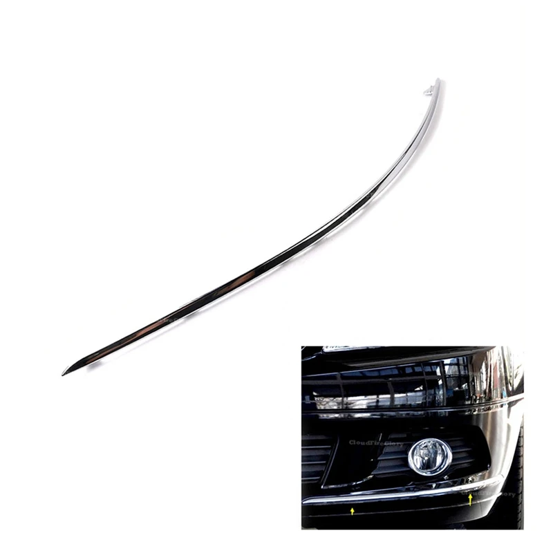 Front Bumper Chrome Trim Molding for Mercedes-Benz W204 C300 C350 2008 2009 2010 2011 | Автомобили и мотоциклы