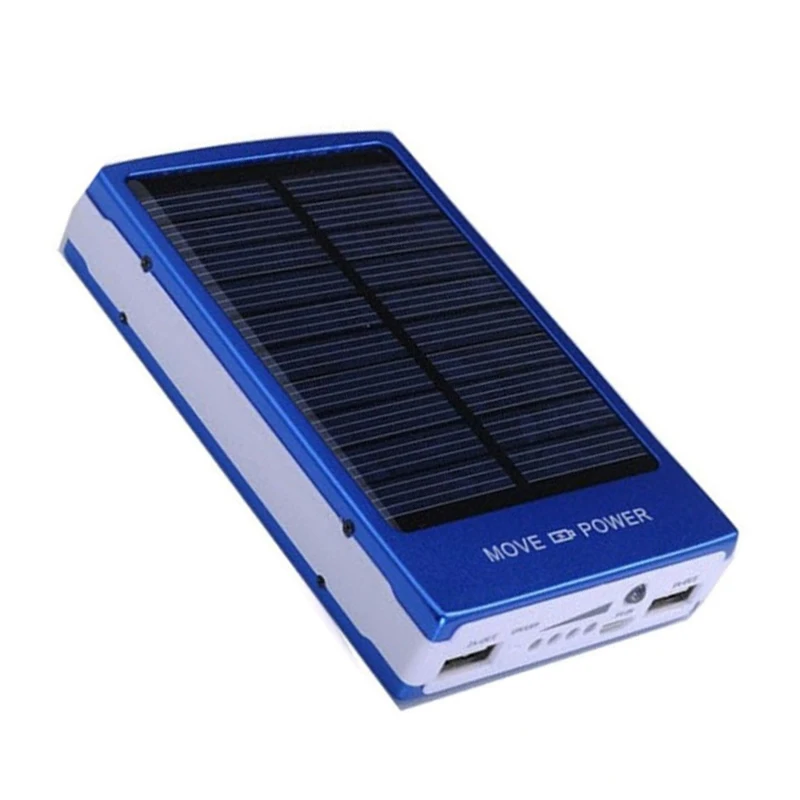 30000mAh Solar Power Bank Portable Travel Mobile Panel Automatic Charging in the Sun External Battery Charger | Мобильные телефоны