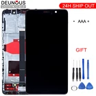 Новый ЖК-дисплей 5,9 дюйма для HUAWEI Mate 9, ЖК-дисплей с сенсорным экраном, дигитайзер с рамкой, дисплей для Huawei Mate 9, дисплей, детали для замены