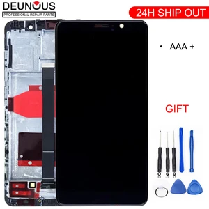 Новый ЖК-дисплей 5,9 дюйма для HUAWEI Mate 9, ЖК-дисплей с сенсорным экраном, дигитайзер с рамкой, дисплей для Huawei Mate 9, дисплей, детали для замены