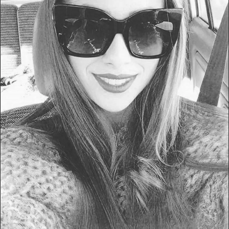 Солнцезащитные очки кошачий глаз UV400 женские роскошные брендовые дизайнерские