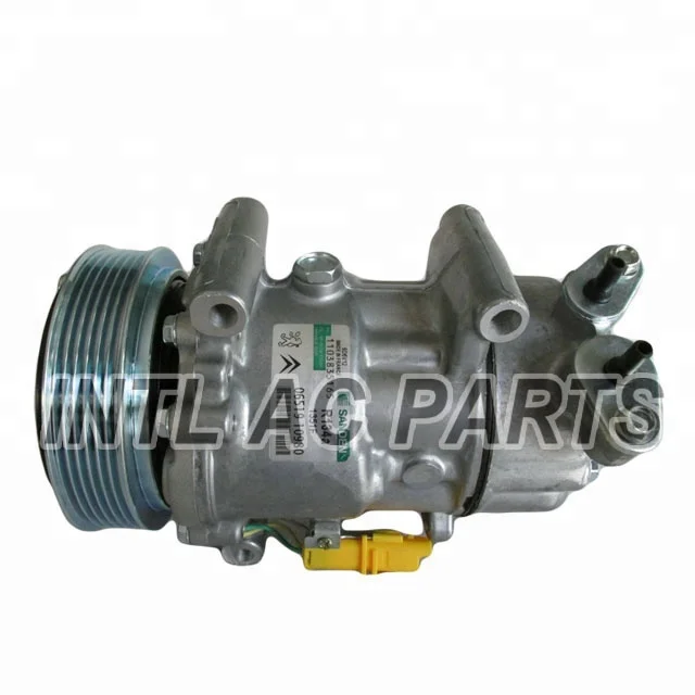 Sanden 6V12 SD6V12 для Mini Cooper L4 1.6L 2007 2010 Новый автоматический Кондиционер A/C компрессор