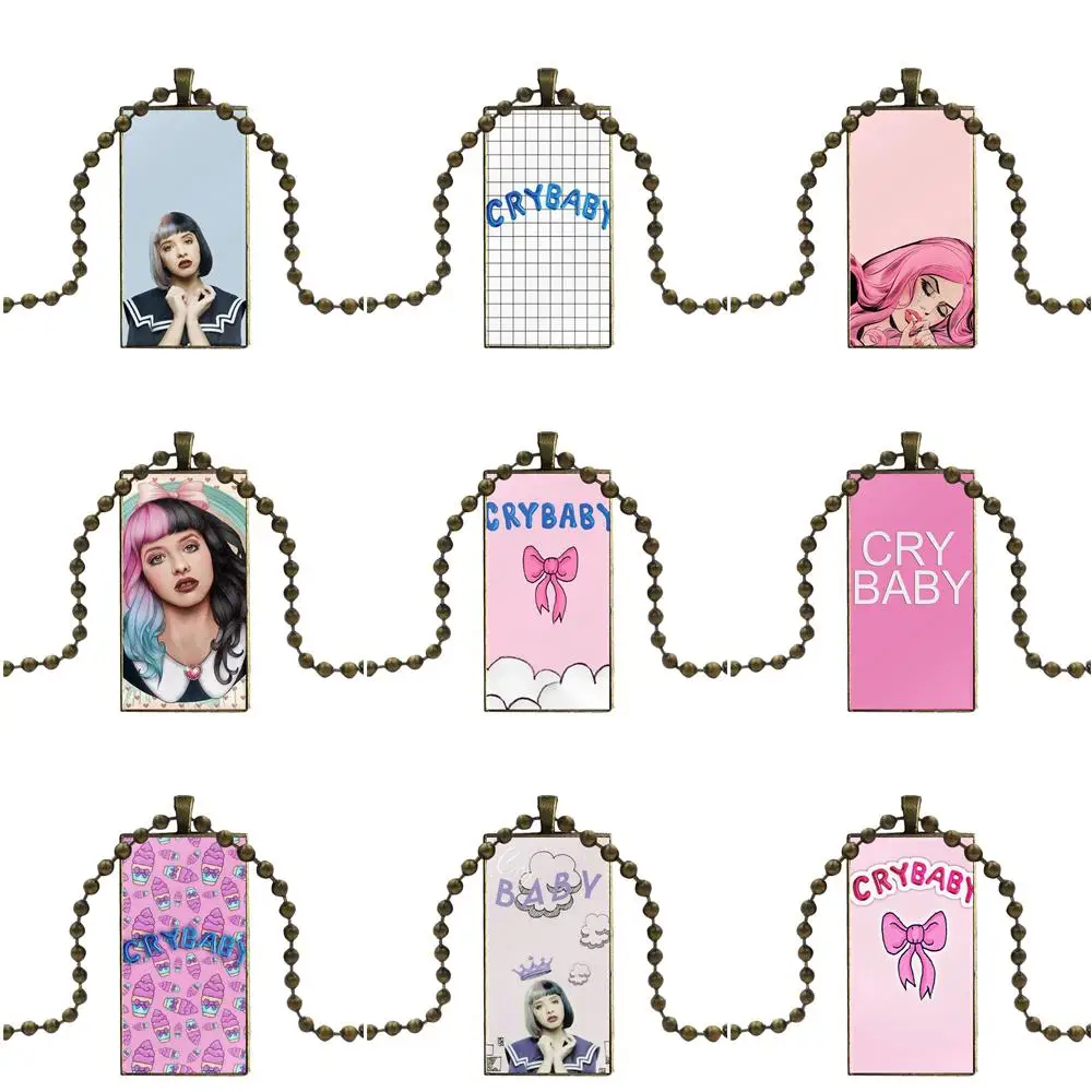 Для женщин высокое качество девушки прекрасный Мелани Мартинес Crybaby стекло кулон