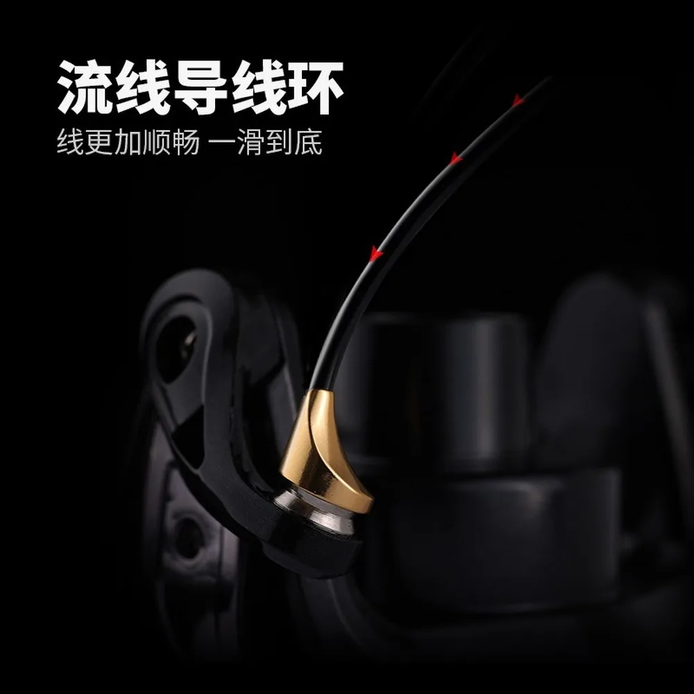 

Factory wholesale EA yuan head wheel gapless spinning wheel fishing boat fishing reel fishing reel fishing reel 2pcs