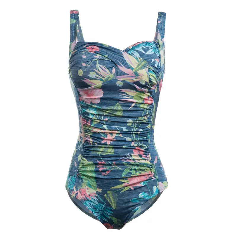 

Julysand Women Swimwear Sexy One Piece Swimsuit Lady High-end BathingSuit High Waist Floral Swimwear for women