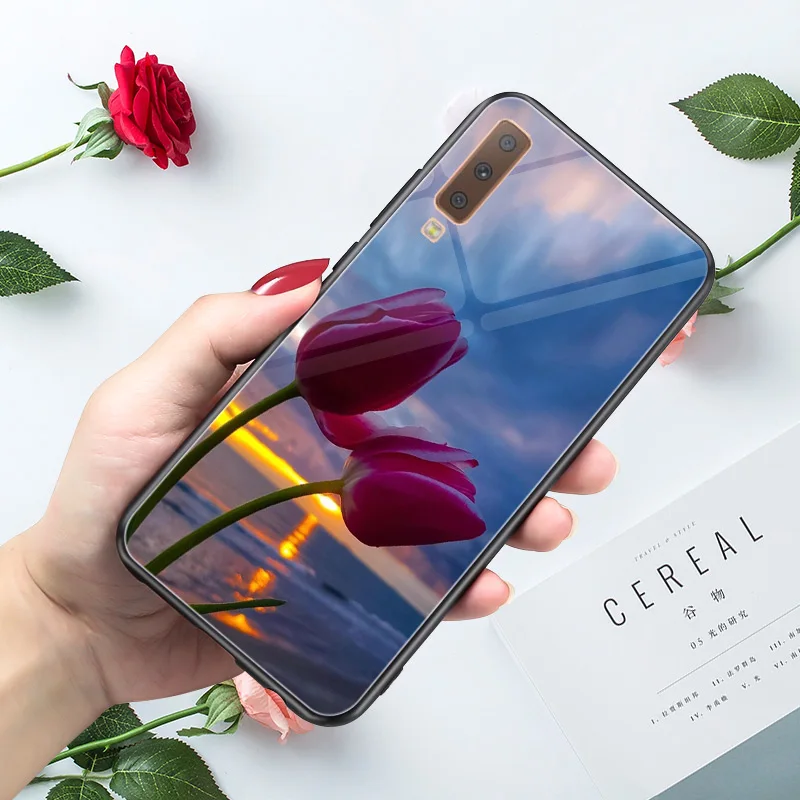 Чехол для samsung A70 чехол для Galaxy A10 A30 A20 A40 A6 A8 плюс A7 A9 A3 A5 крышка ПК+ ТПУ чехол для телефона для samsung A50