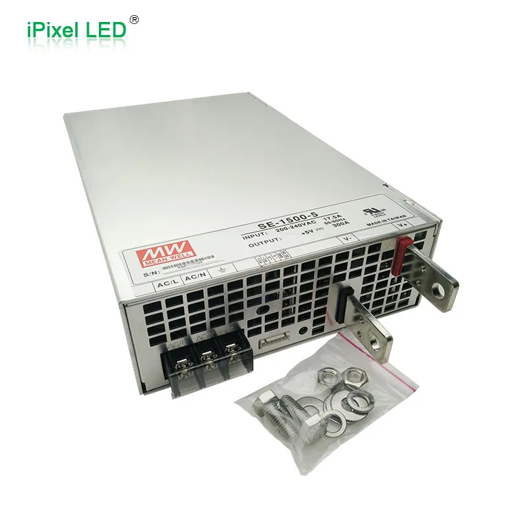 Meanwell DC5V Выходное напряжение 1500 Вт светодиодный источника питания SE 5|waterproof power