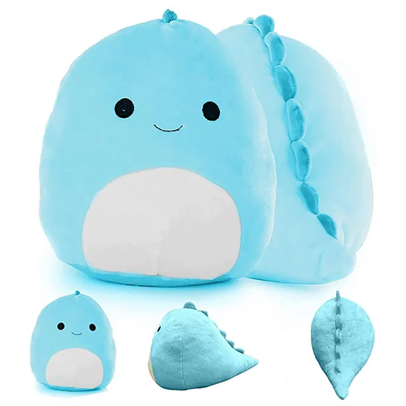 

Cute Stuffed Animals Kawai Dinosaur Plush Plushie Toy Pillow Doll Plush Baby Stuffed Toy Toys Soft Lumbar Back Cushion Kid Gift