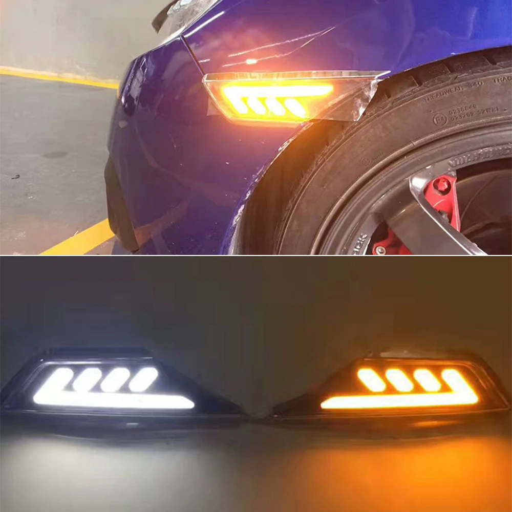 CSCSNL светодиодные боковые габаритные фонари сигнальные лампы дневного света DRL