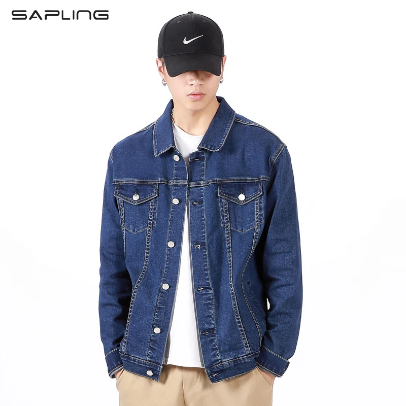

New Spring Autumn Men's Jean Jackets Bomber Jacket Male Hip Hop Vintage Denim Jacket Coats Mens Streetwear Chaqueta Hombre S-3XL