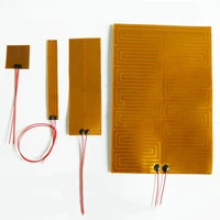 14 300mm flexiable eeletric polyimide film heater heating element for 3d printer