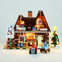 led light kit for christmas gift creator 10267 gingerbread house village scene kids diy toys for model set no building blocks