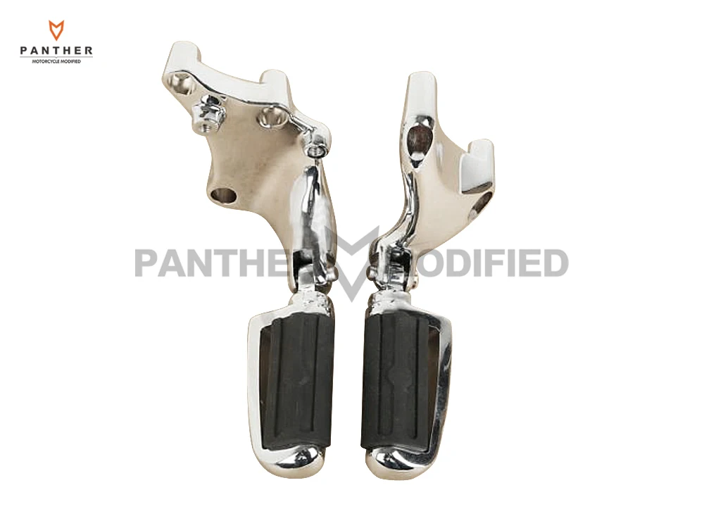 

Aluminum Chrome Motorcycle Foot Pegs & Support Brackets Moto Foot Rest case for Harley XL883 XL 1200 Iron 2014 2015 2016 2017