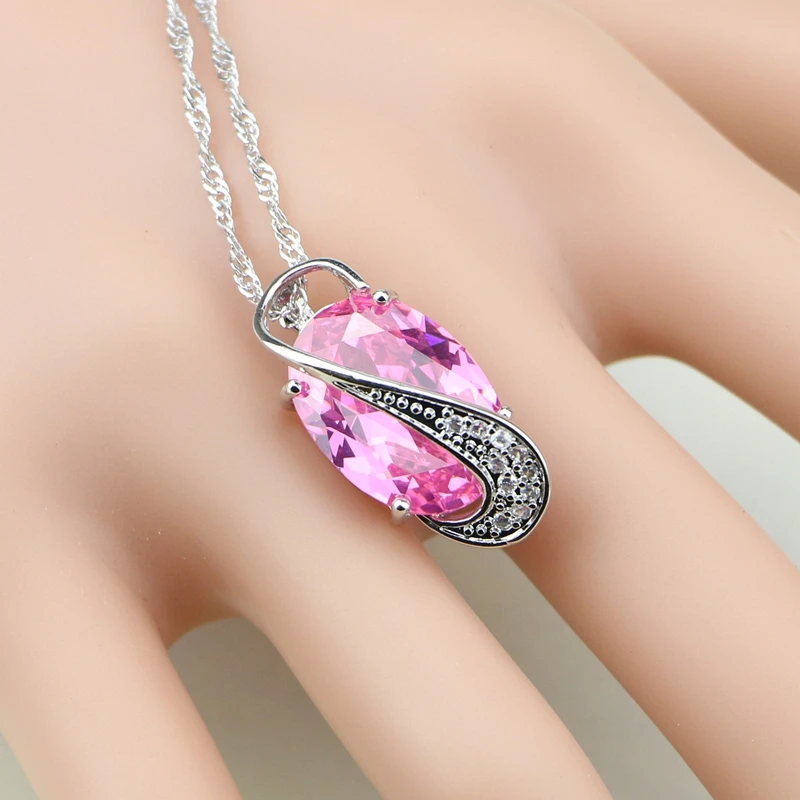 Комплект из колье серёг и кольца серебра 925 пробы|jewelry sets for women|silver jewelry setsterling silver