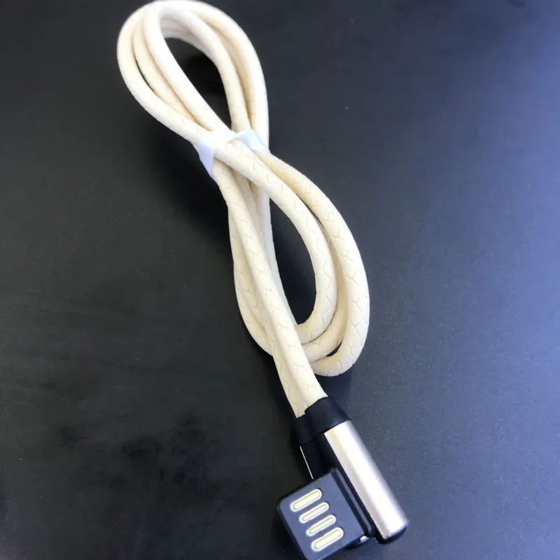 Usb кабель 90 градусов USB c Micro usb Type C для быстрой зарядки L Line зарядное устройство iphone