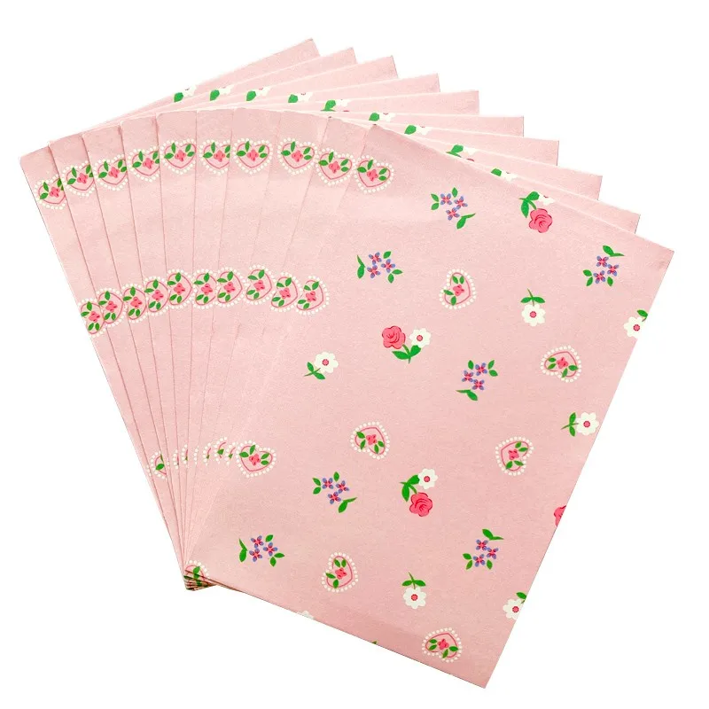 100pcs конверт с цветочным рисунком для свадебных приглашений на вечеринку бизнес