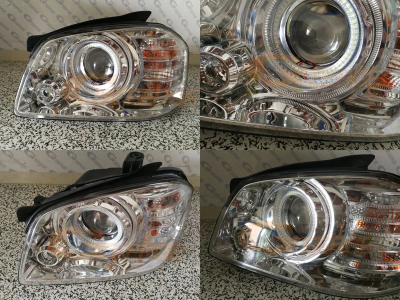 Для Kia Optima MAGENTIS MS 2003 2004 2005 2006 Facelift HD ультра яркий SMD светодиодный комплект колец