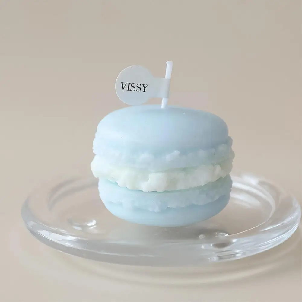 

Ароматические свечи ручной работы, красивые свечи для макарон, реквизит для дома, свадебное украшение, ароматизированные свечи для фотосъе...