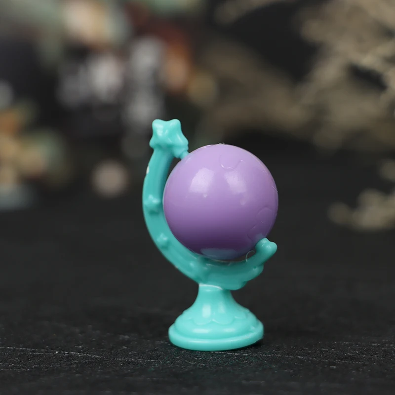 

1Pc Doll Globe Model 1:12 Dollhouse Miniature Rolling Globe Study Livingroom Decor