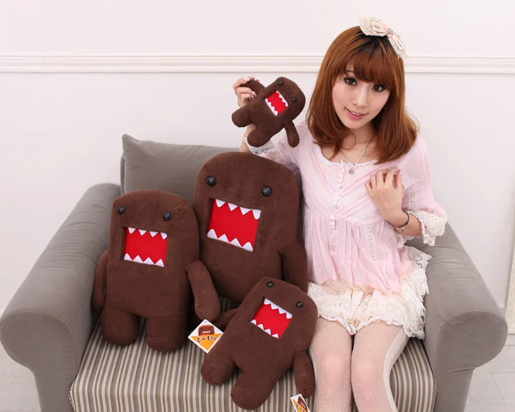 40 см Япония плюшевая игрушка Домо кун игрушек креативные Kawaii Domokun плюшевые