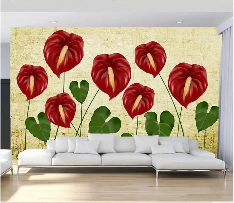 Пользовательские фото обои для стен 3 d Настенные Ностальгический тропический