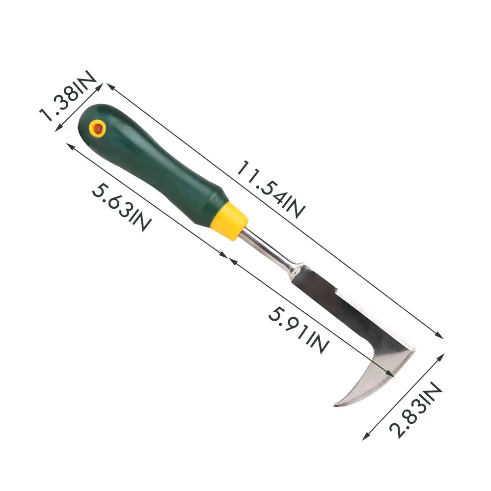 

Stainless Steel Garden Weeds Remove Tools Garden Manual Weeding Tools Hand Grass Root Puller Tools Garden Weeding Accessories