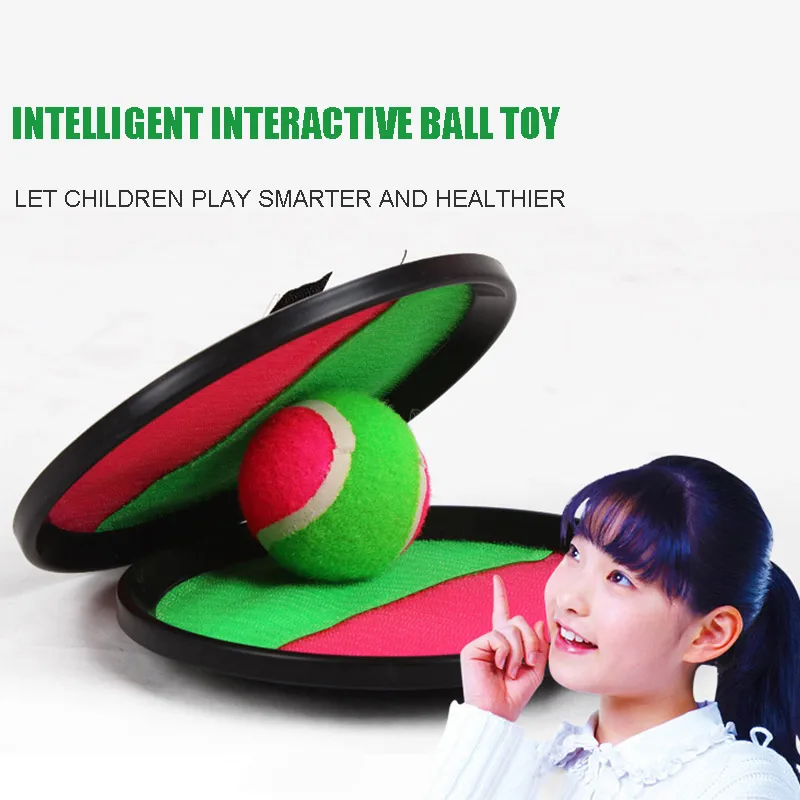 

Sticky Ball BatsToy Set Throw and Catch Outdoor Sports Catch Ball Game Set ALS88