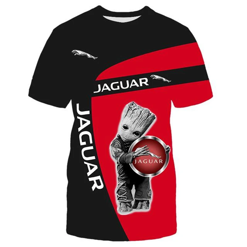 

2021 Summer JAGUAR Logo 3D Print T Shirt Man Hip Hop Harajuku Tops Tees Novelty Fashion Casual Short Sleeve High Quality T-shirt