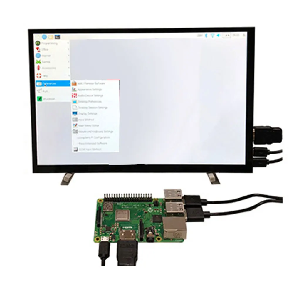10,1 дюймов USB RGB сенсорный экран подсветка цифровой компьютер емкостный Plug And Play высокое разрешение ЖК-монитор HDMI дисплей HD