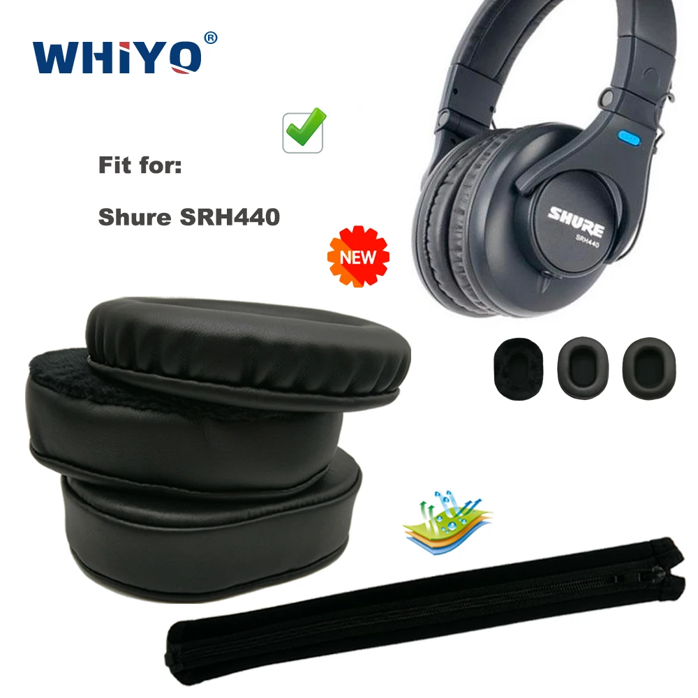 Запасные амбушюры для наушников Shure SRH440 SRH-440 репродуктивного здоровья 440