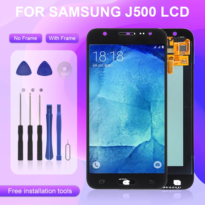 Catteny J5 2015 ЖК-дисплей для Samsung Galaxy дисплей J500 J500M J500F с сенсорным экраном дигитайзер
