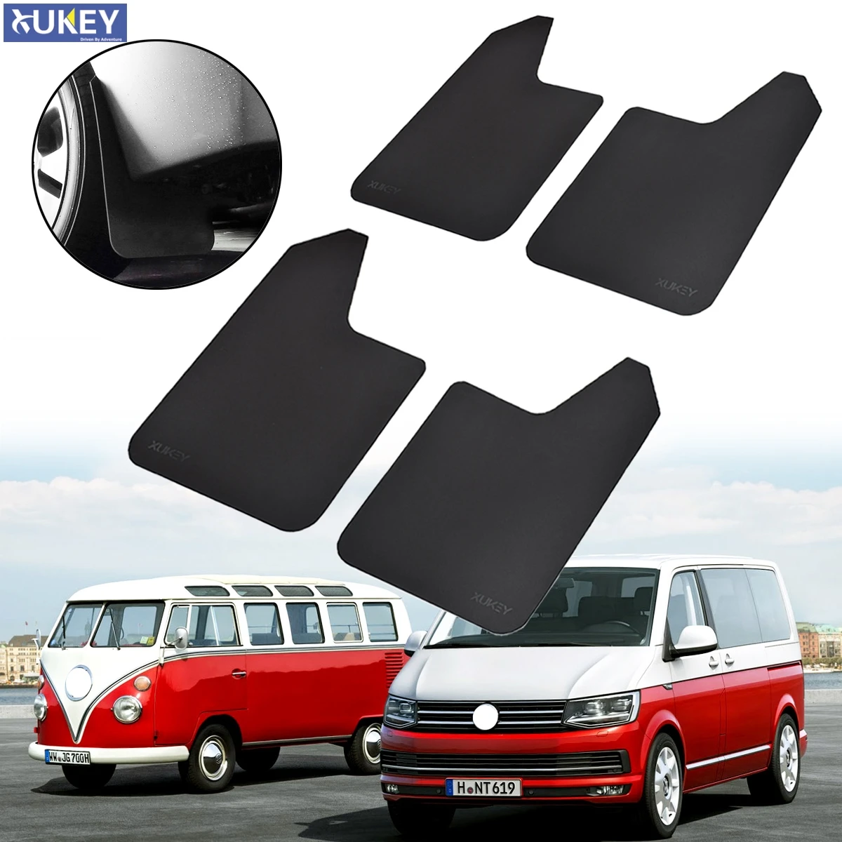 Брызговики брызговики для VW Golf GTI R + GTE Touran Caddy Transporter T4 T5 T6 MULIVAN CARAVELLE T