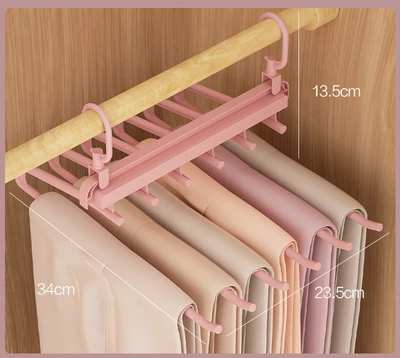 

Multi-functional Pants Rack 5 in 1 Clothing Rack Drying Rack for Clothes Scarf Hanger Tie Belt Home Organizer Rack Towel Shelf