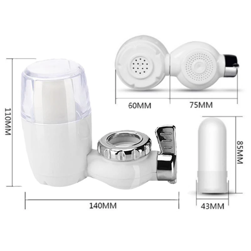 

Brand New Faucet Water Filter Tap Water Purifier For Home Kitchen Bathroom Household Healthy Water Purifier